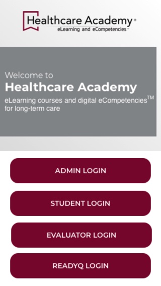 Healthcare Academy Student Login Official Login Page